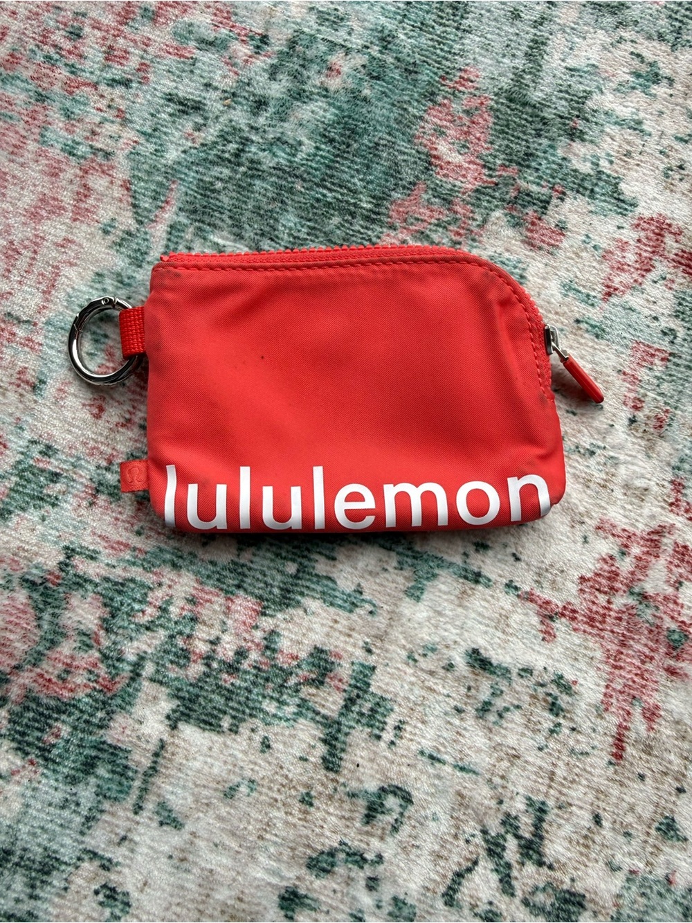 lululemon athletica Red Coin Key Pouch